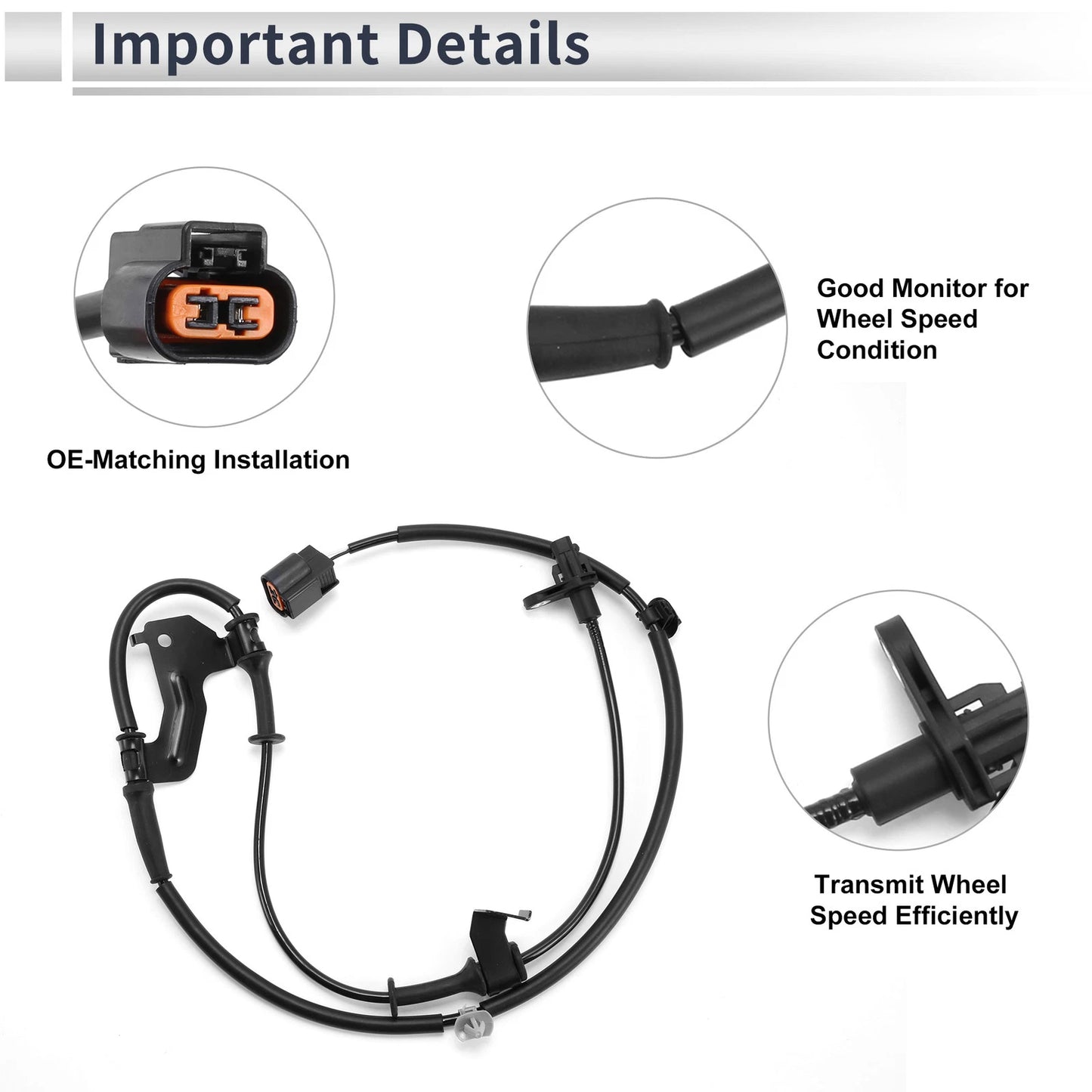 ABS Wheel Speed Sensor for KIA KX3 (2015-2019)