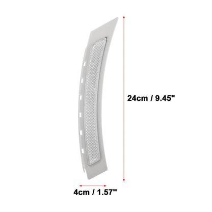 Front Bumper Reflector for BMW 5 Series LCI (2011-2017) - 2 x White Lights