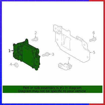 Adaptive Cruise Control Distance Sensor Radar for 2019-2022 Toyota C-HR