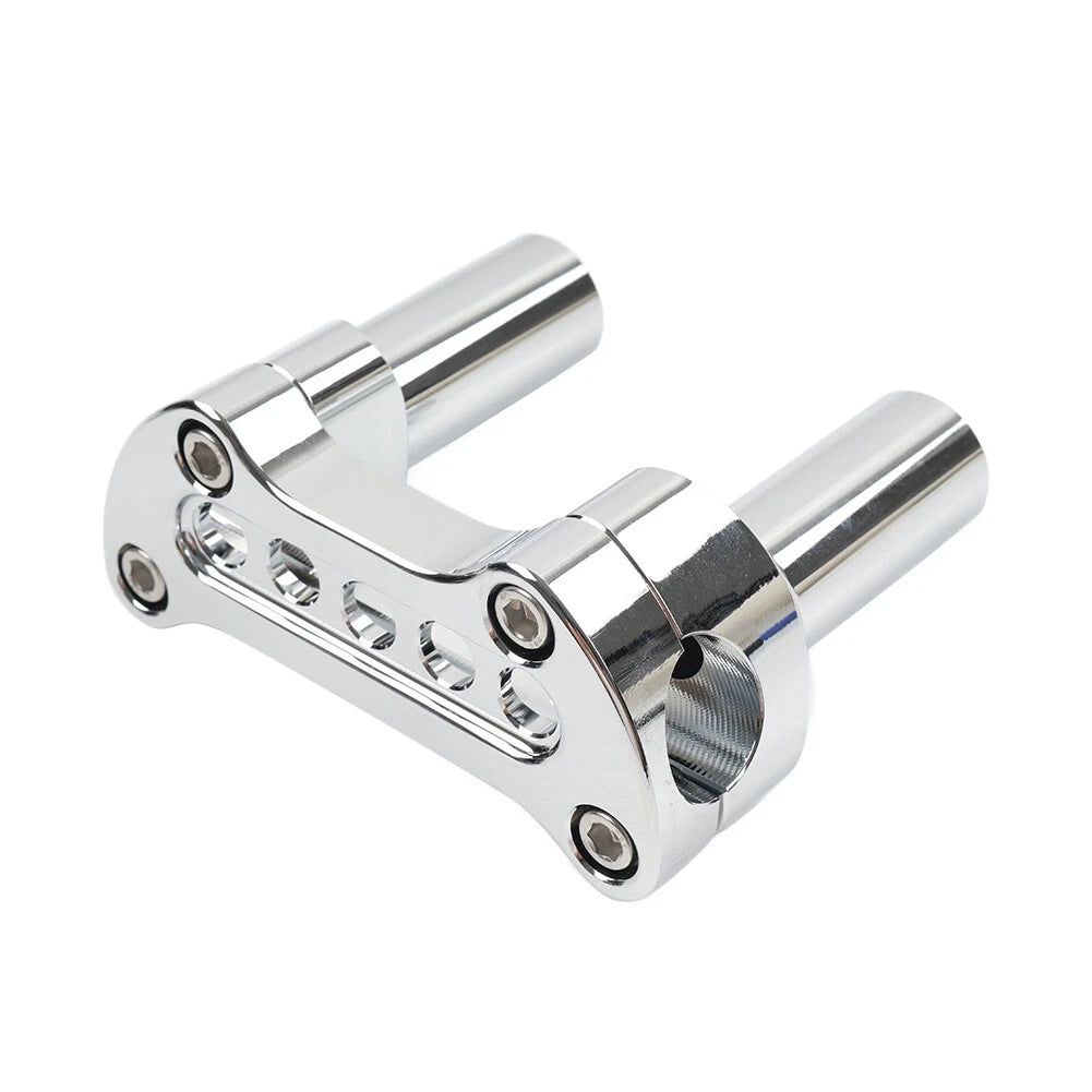 3.5" Handlebar Riser & Top Clamp for Harley Dyna Softail Sportster (2006-2023)