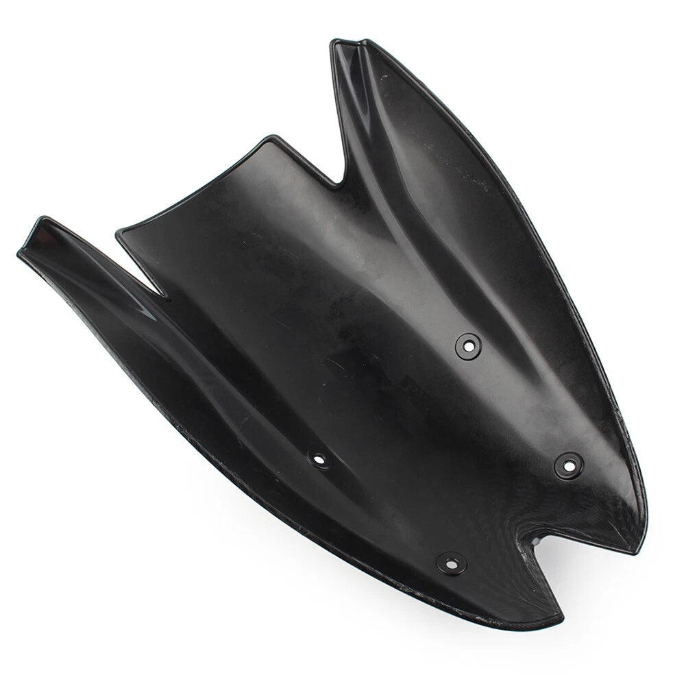 Black Carbon Fiber ABS Windshield Shield for KAWASAKI Z1000 (2010-2013)