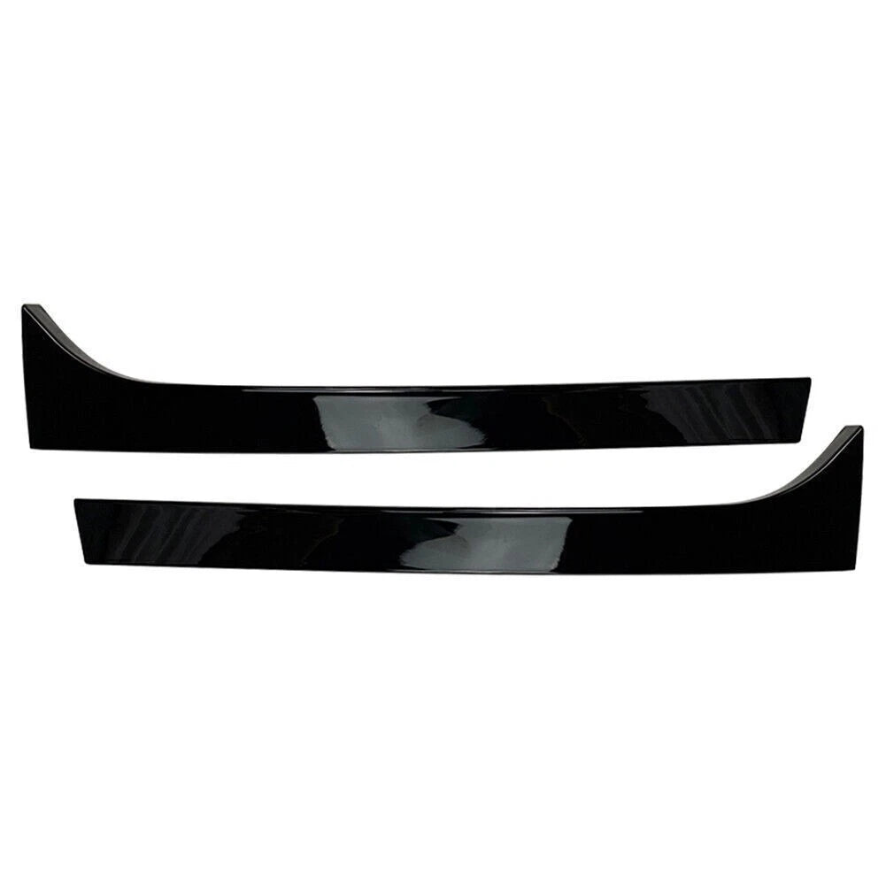 Glossy Black Rear Window Spoiler Side Wing Trim Covers for Skoda Superb (08-15)