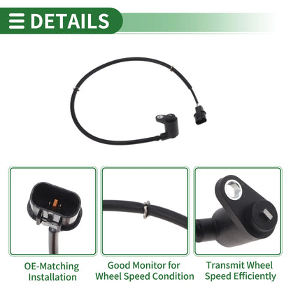 ABS Wheel Speed Sensor for Mitsubishi Montero (1995-2000)