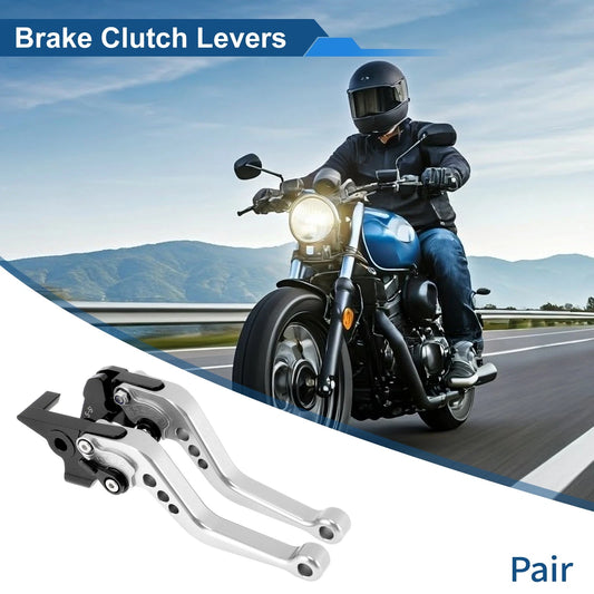 1 pair Short Brake Clutch Levers for Yamaha MT-10/FZ-10 (2017–2021)