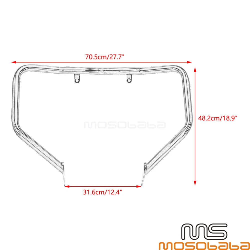 Engine Guard Bumper Protector Bar for Harley Sportster S 2021-2024