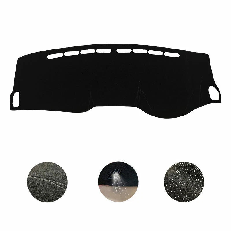 Non-Slip Dash Mat for Hyundai i30 2017-2021 Hatch Dashboard Cover Black