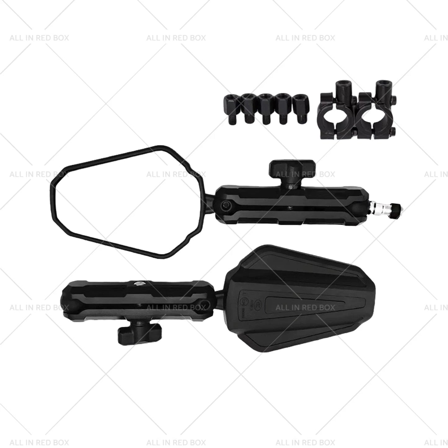 7/8" Handlebar Mount ATV Adventure Mirrors for Honda CRF300L 250L (2021-2023)