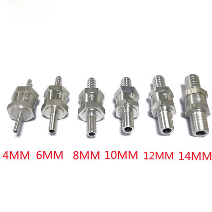 12mm One Way Check Valve for Gas Diesel Fuel