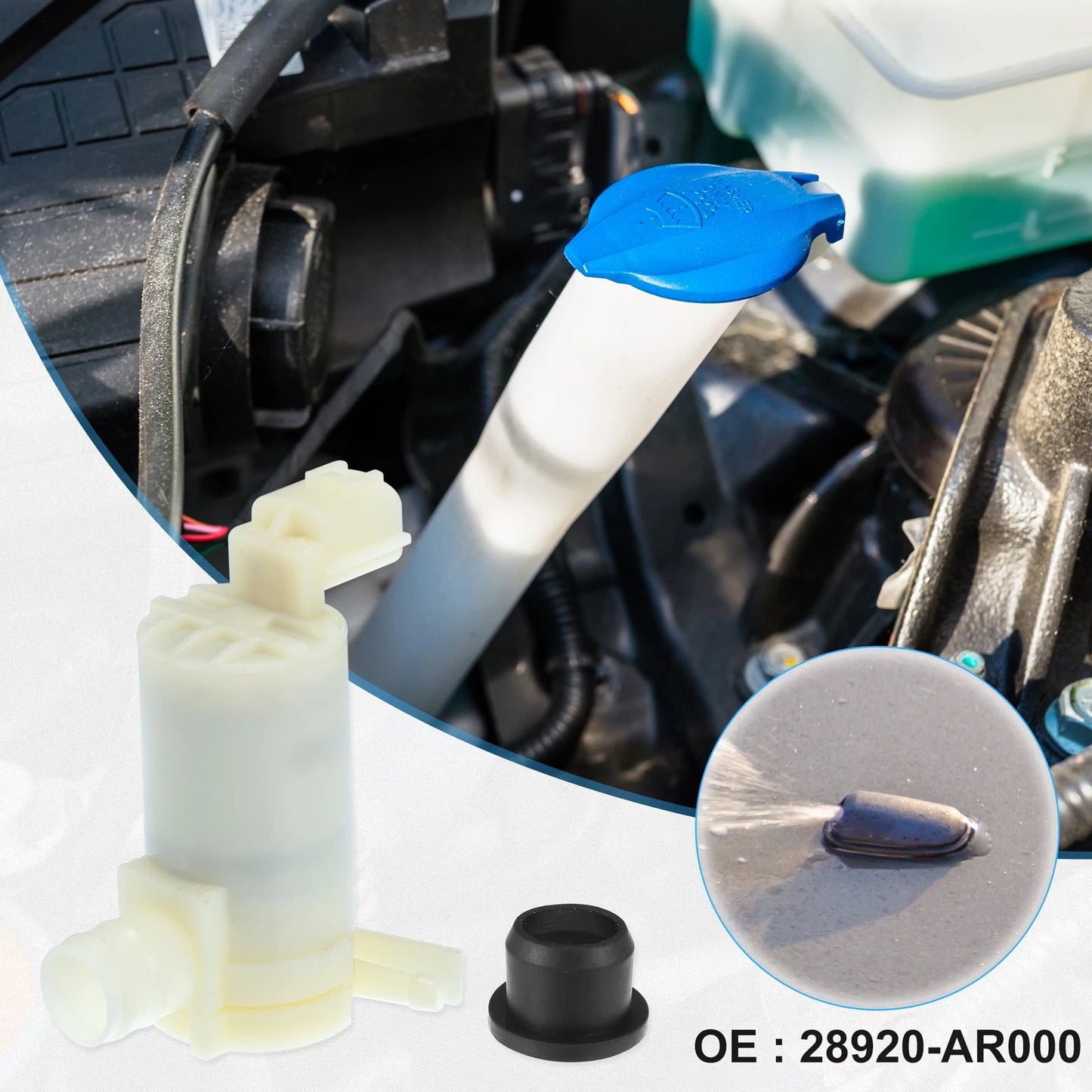 Windshield Washer Pump for Nissan 350Z (2003-2009)