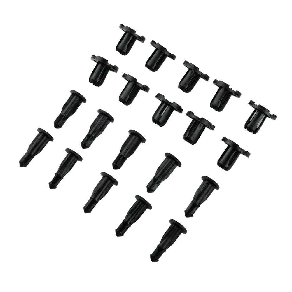 10pcs Nylon Car Rivet Clip Fender Trim Retainer Pin for Impreza Forester