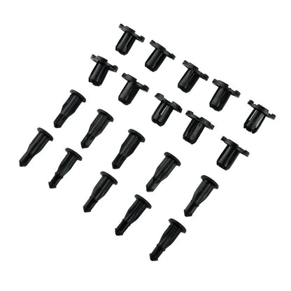 10pcs Nylon Car Rivet Clip Fender Trim Retainer Pin for Impreza Forester