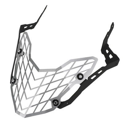 Headlight Protector Grill Guard Cover CNC Silver for Honda CB500X (2019-2020)