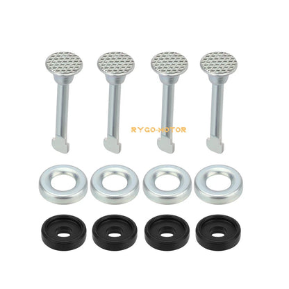 Front Brake Shoes Springs Pins for Honda TRX300 2x4 FourTrax (1988–2000)