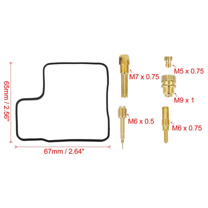 Carburetor Repair Rebuild Kit for Honda V65 Sabre (1984–1985)