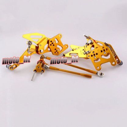 2 x Rearsets Footpegs for Honda CBR 600RR (2007-2008) Gold