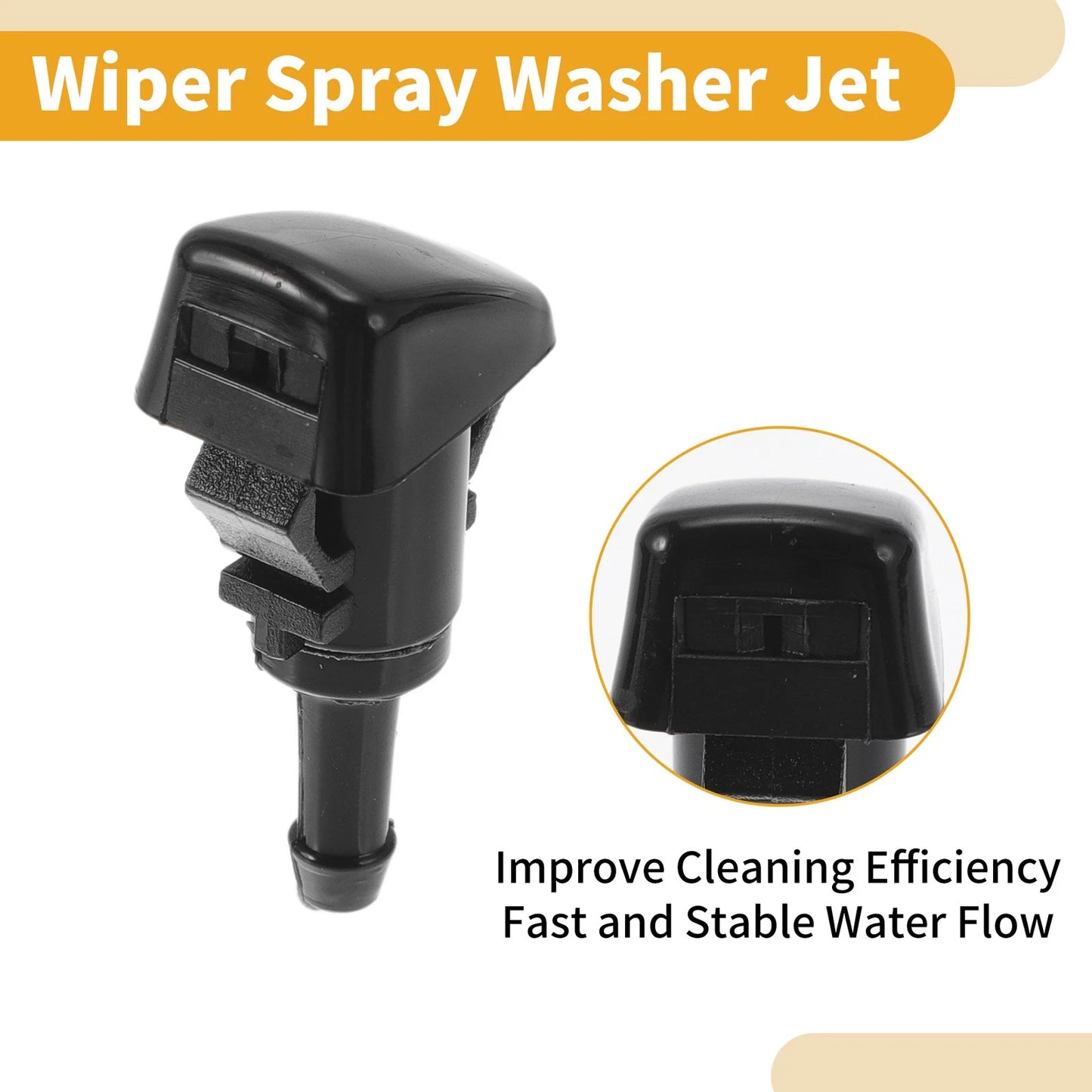 Windshield Washer Nozzle Kit for Jeep Compass (2007-2010)