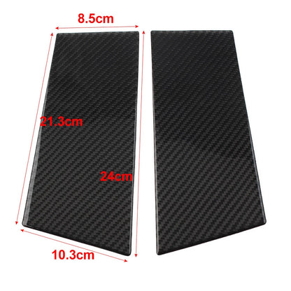 Exterior Door Window B Pillar Post Cover Trim for Nissan 350Z (03-09)