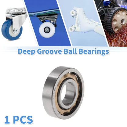17x40x10mm Deep Groove Ball Bearings for Scooter Skateboard Wheel