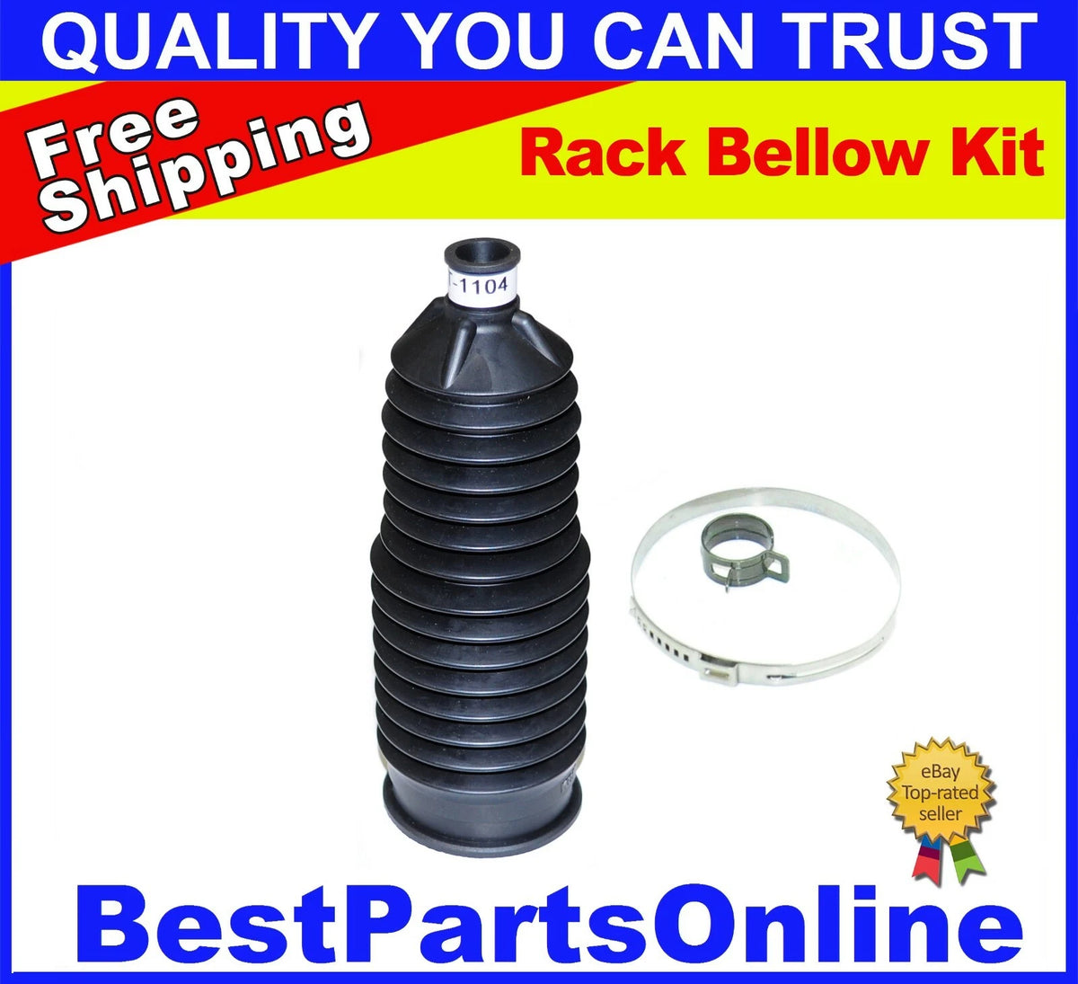 Rack and Pinion Bellow Boot Kit for Chevrolet City Express (2015–2019)