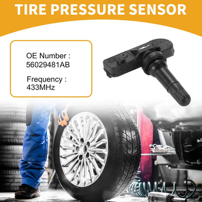 Tire Pressure Sensor 433MHz for Jeep Grand Cherokee (2008-2010) 1 Pc