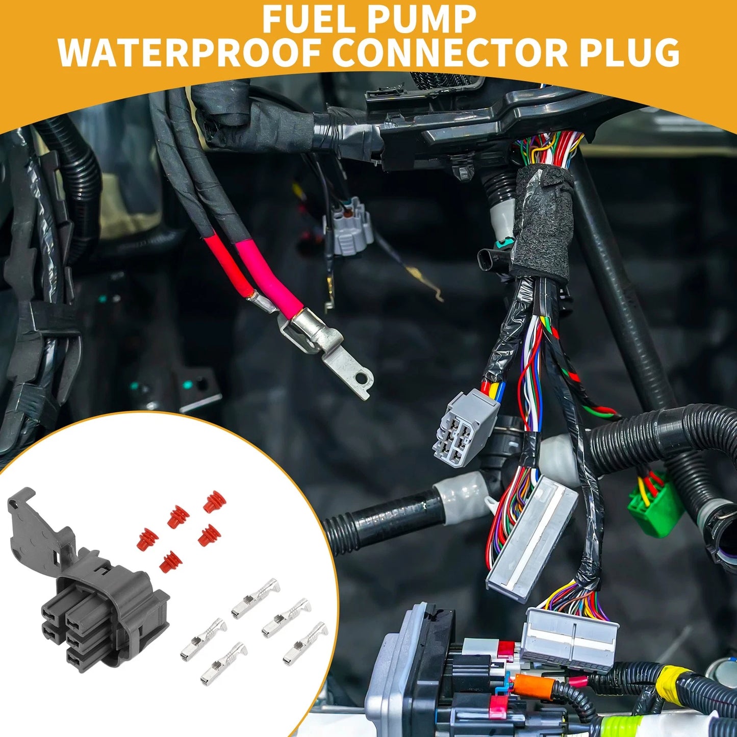 5 Pin Fuel Pump Connector Plug for Toyota Corolla (2003-2008)