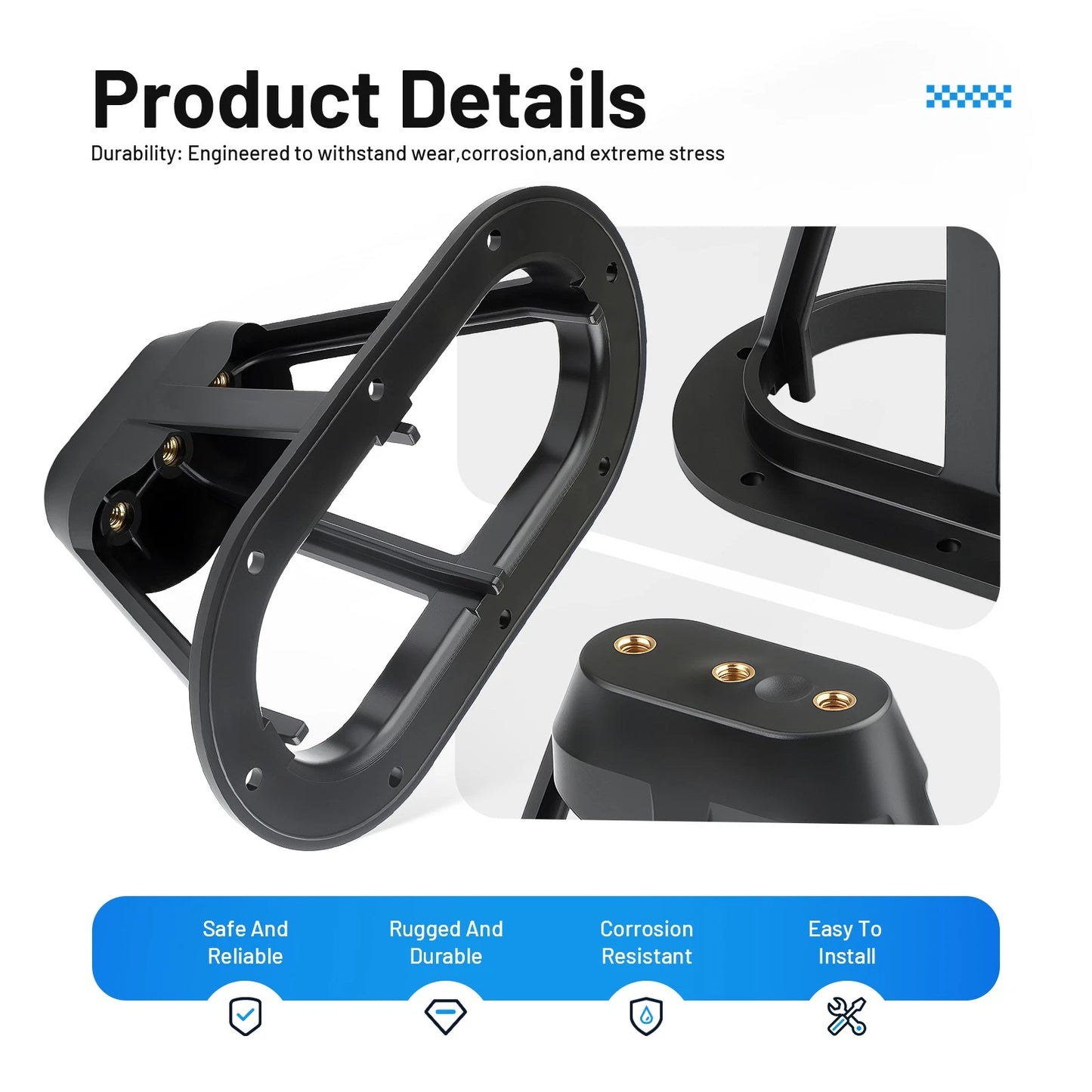 Air Box Filter Stand Kit for Polaris Magnum 425 2x4/4x4 1995-1998 6x6 1996-1997