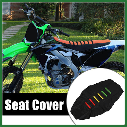 Seat Cover for Motorcycle Faux Leather Soft Seat Cushion Multicolor