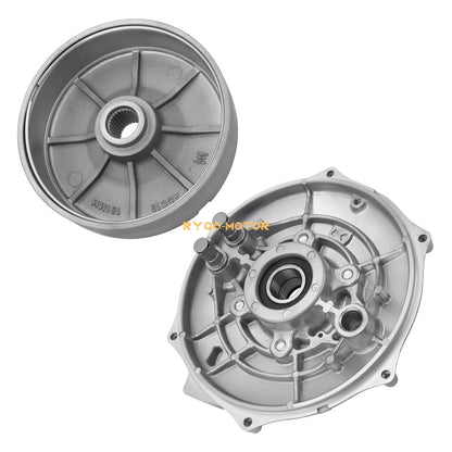 Rear Brake Drum Hub Plate Cover Seals for Honda Foreman 500 TRX500 (2005–2013)