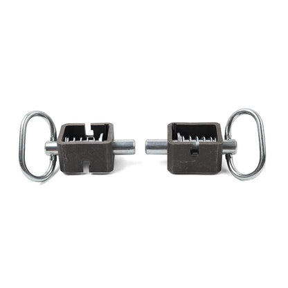 5/8" Weld-On Spring Latch Lock Assembly for Utility Steel Spring Trailer Gate