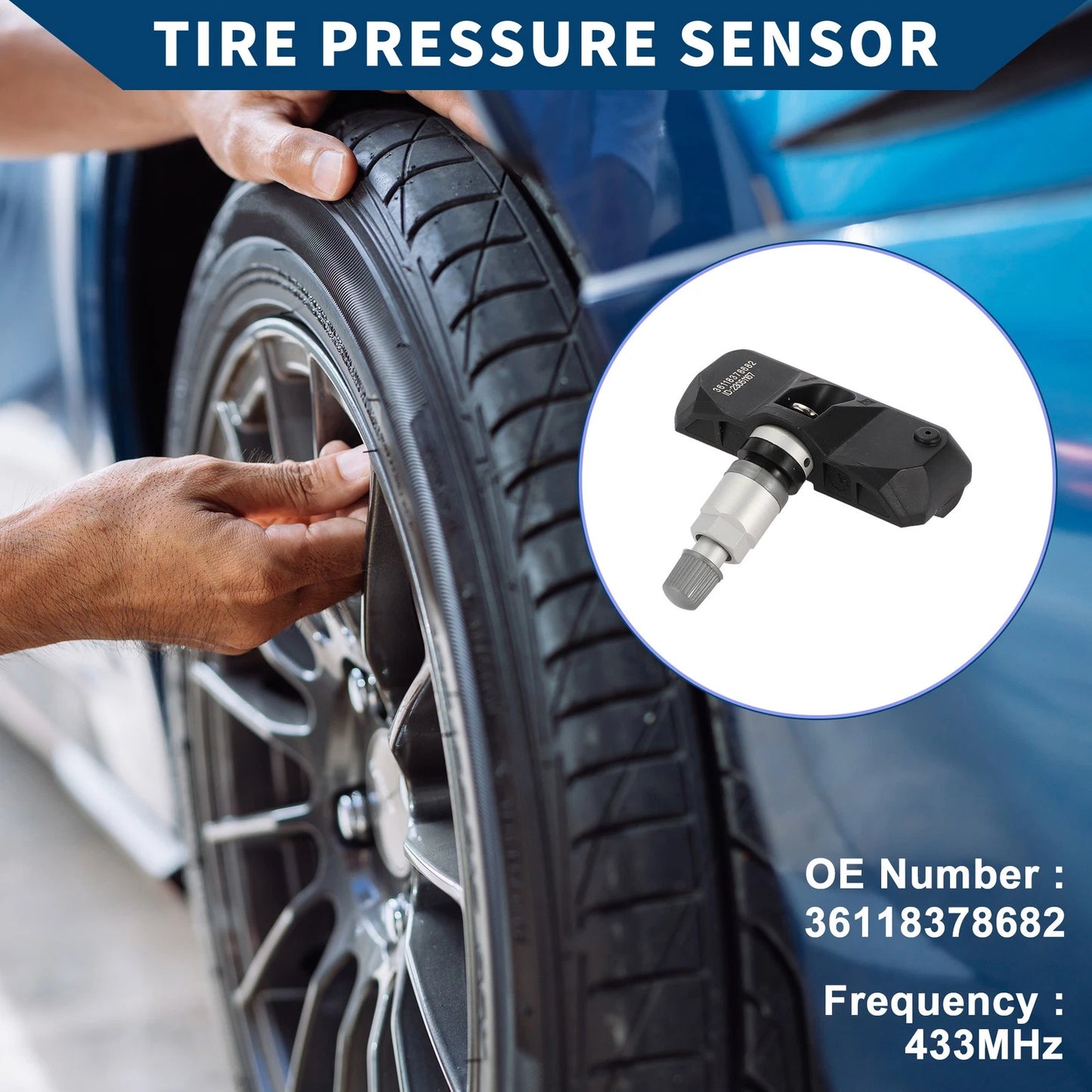 Tire Pressure Sensor for BMW 325Ci 330Ci (2002 - 2006)