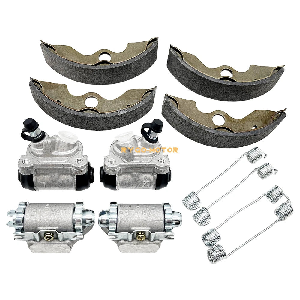 Front Brake Wheel Cylinder Brake Shoes for Honda Recon TRX250 (1997–2020)