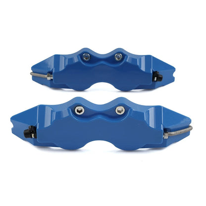 Blue Universal Small 3D Style Car Auto Disc Brake Caliper Covers Set