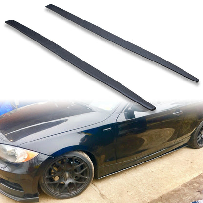 Side Skirt Extensions for BMW 1 Series E82 E88 (2008-2013)