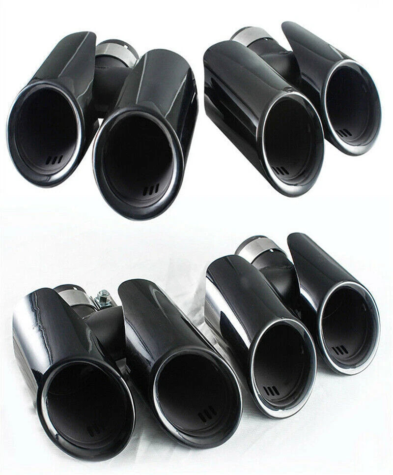 2 x Exhaust Muffler Pipe for Porsche Macan 2.0T Base (2014-2018)