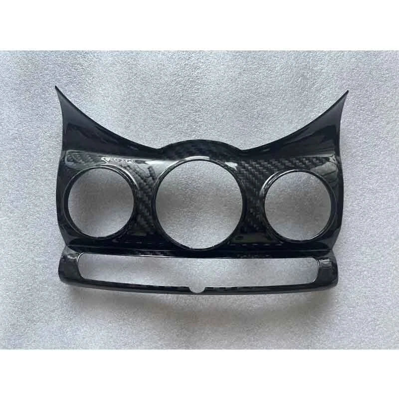 Dry Carbon Fiber AC Control Panel Cover Trim for Mini Cooper F55 F56 F57