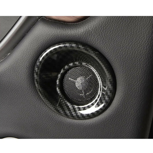 2 x Audio Speaker Rings Bezel Covers for Honda CR-V (2017-2022)