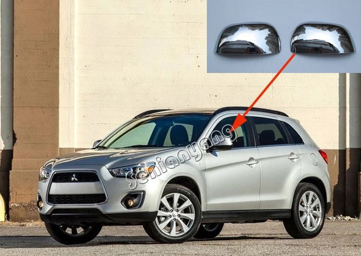 Chrome Side Mirror Cover for Mitsubishi Outlander Sport/ASX (2007-2015)