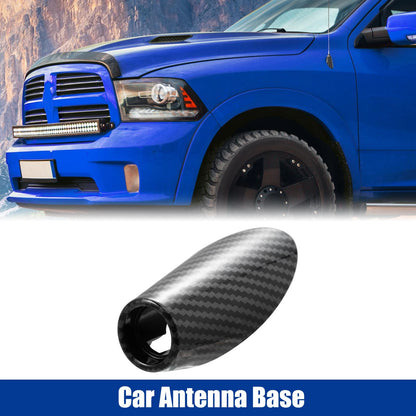 Carbon Fiber Black Antenna Base Cover for Dodge Ram