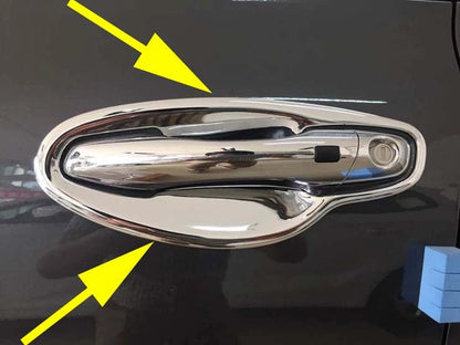 Chrome Door Handle Bowl Cover Trim for KIA SORENTO (2015-2017)