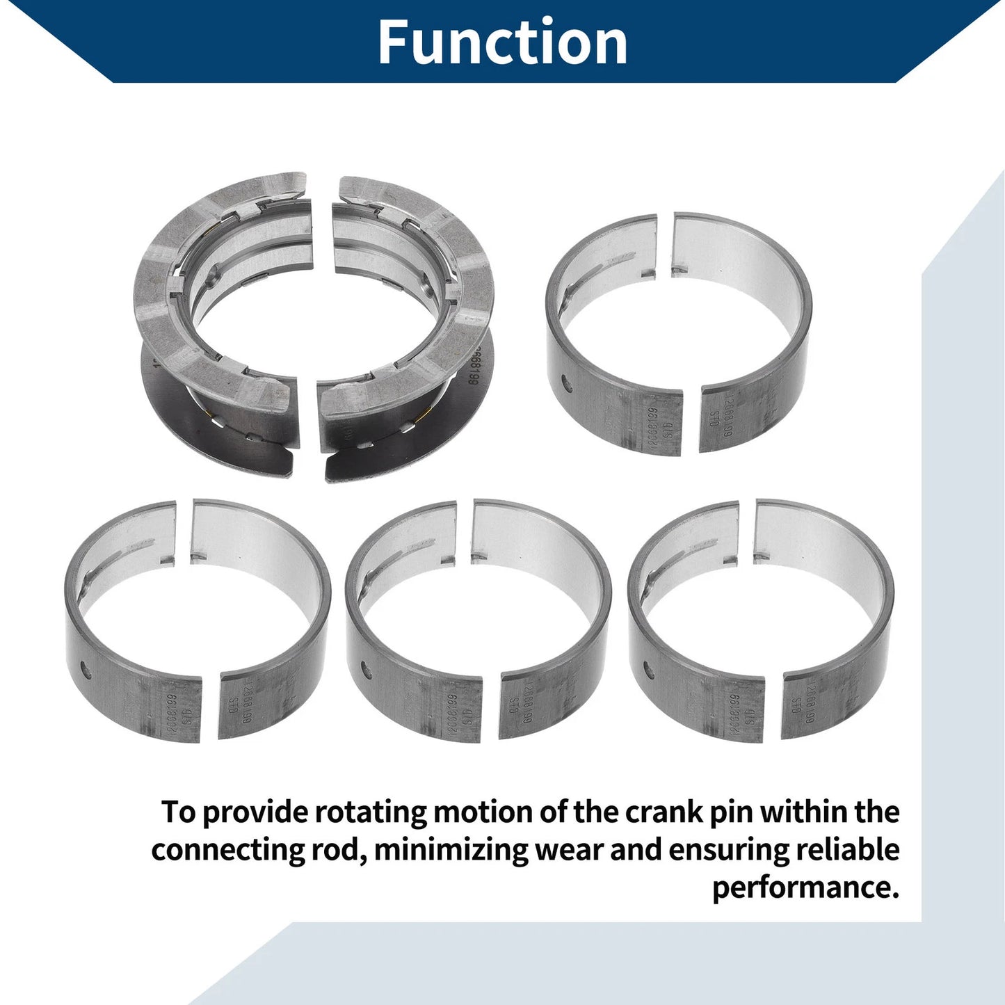 Main Bearing Set for Chevrolet Malibu (2016-2022)