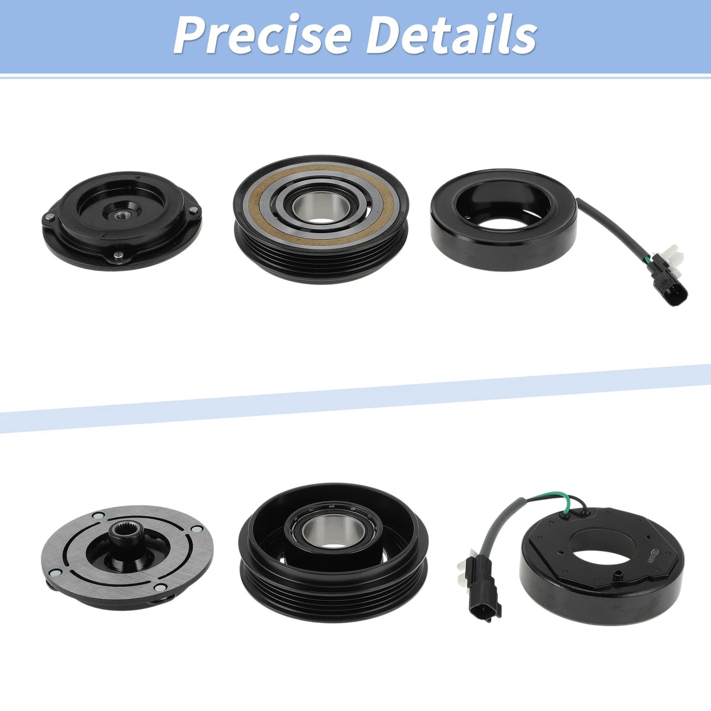 AC Compressor Clutch Kit for Ford Focus 2.0L L4 (2014-2018)