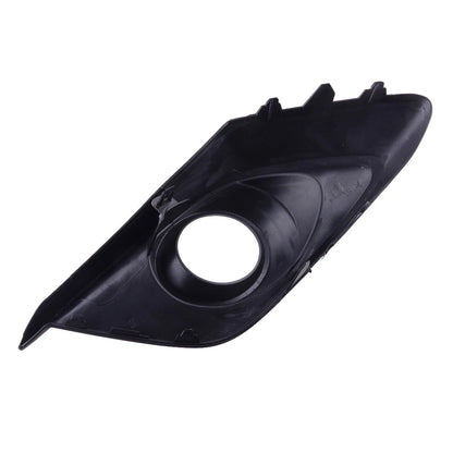 Black Right Front Bumper Fog Light Cover for Mazda 3 (2014-2016)