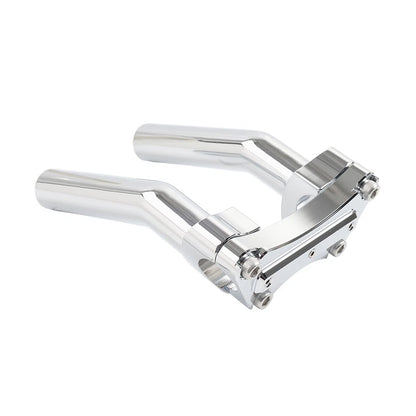 6.5" Pullback Handlebar Riser Top Clamp for Harley Softail Dyna FXD XL883 1200