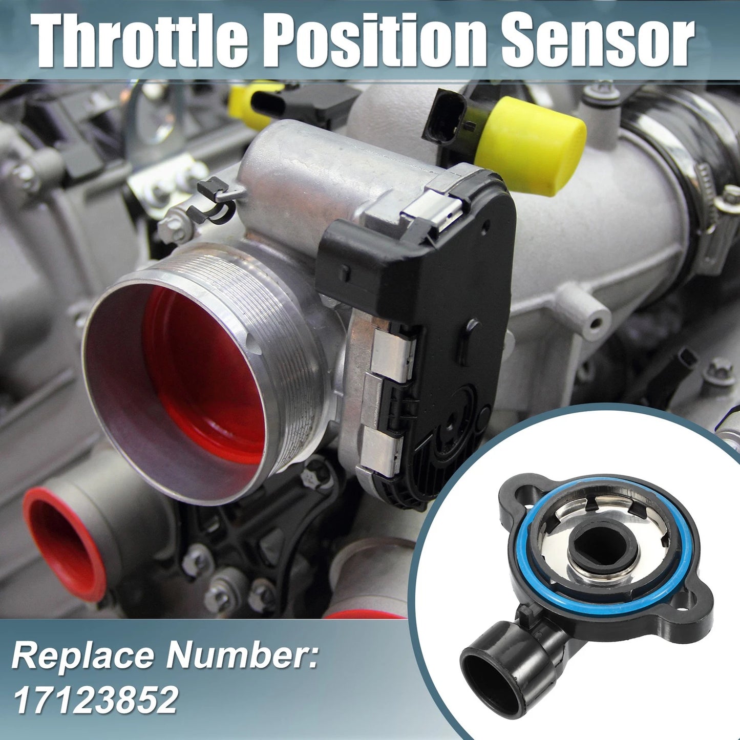 Throttle Position Sensor TPS for GMC C2500 (1996-2000)