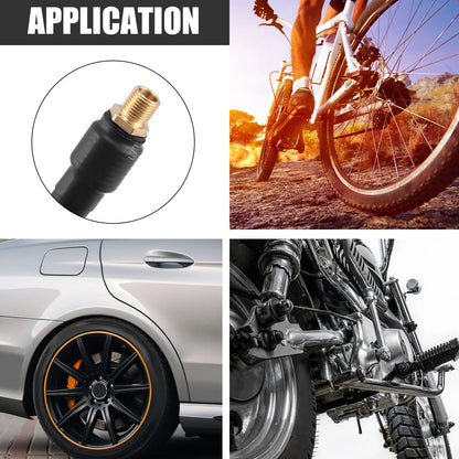 Valve Stem Extension Hose / 10cm 4" for Car Motorcycle