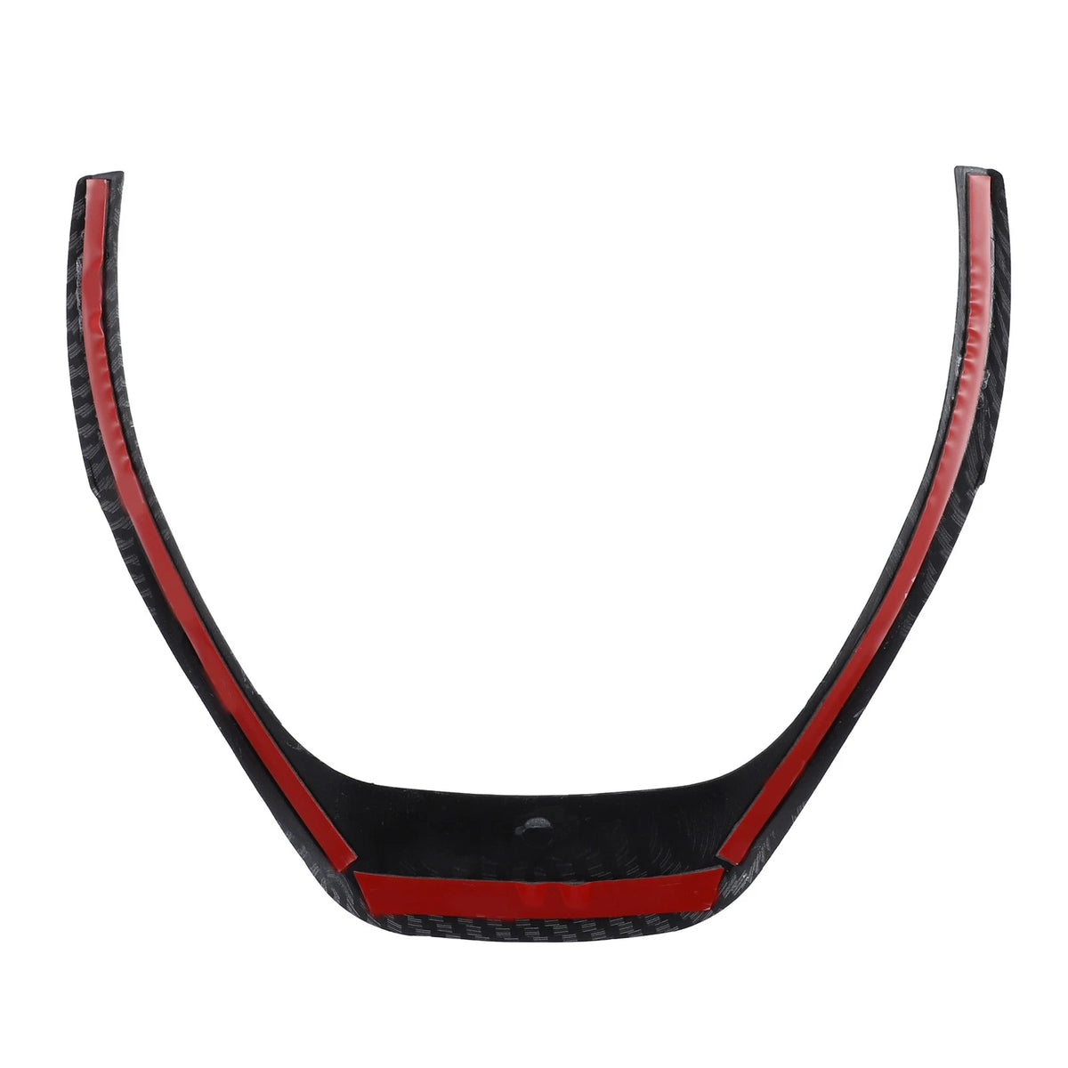 Carbon Fiber Pattern Black ABS Plastic Steering Wheel Covers for BMW 3 Series (2006-2013)