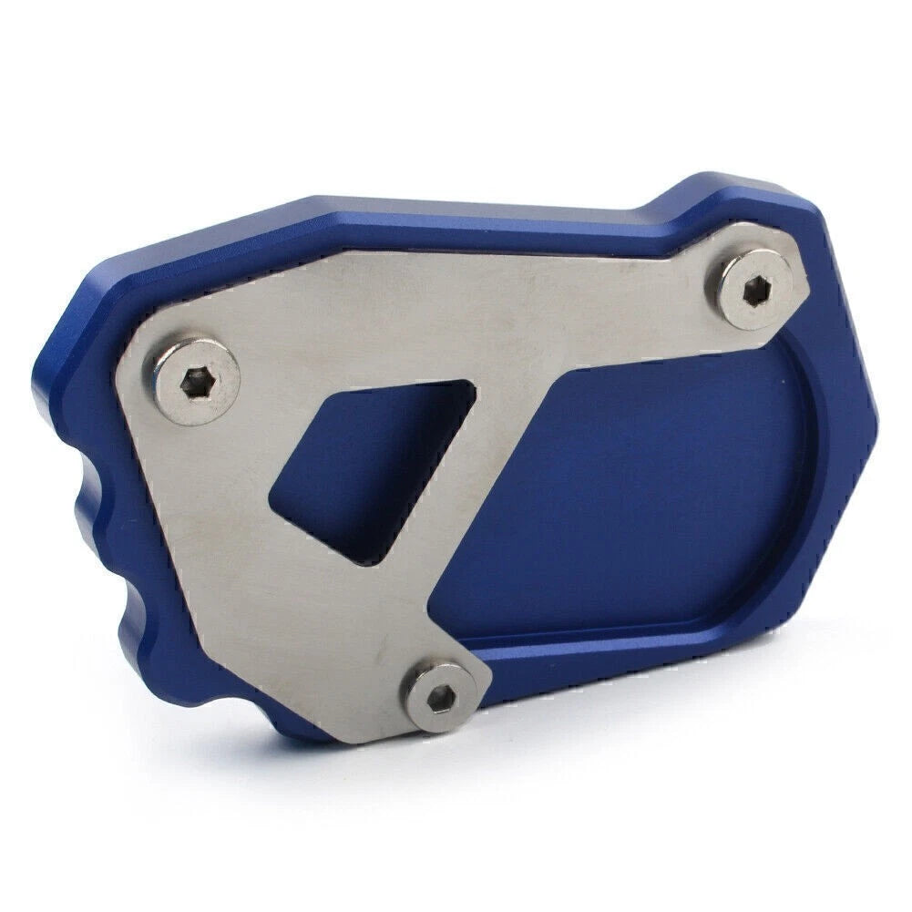Kickstand Foot Side Stand Extension Pad for BMW R1200GS (2016-2019) Blue