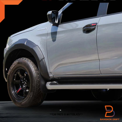 Matte Black Wheel Arch Flares for Isuzu D-Max X-Terrain LS-U (2024-2025)