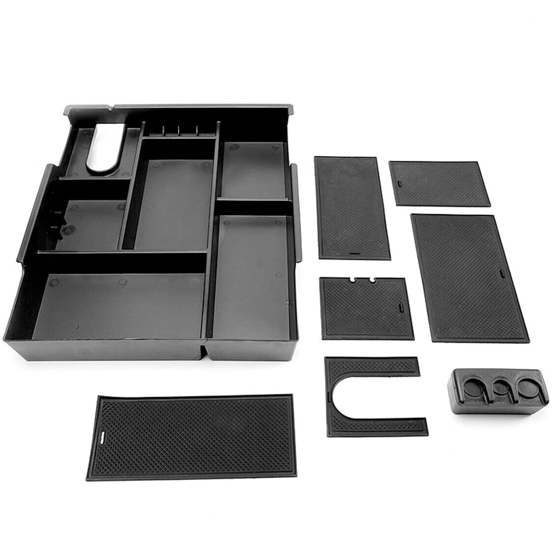 Armrest Center Console Organizer Storage Box for Toyota Tundra (2014-2019)