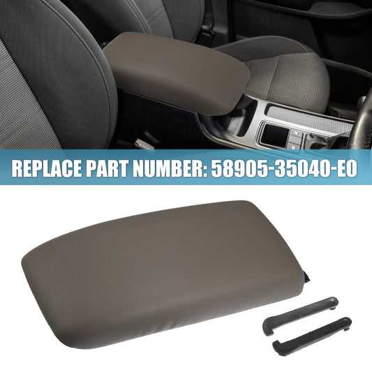 Center Console Lid for Toyota Tacoma (1995-2000) - 1 x Brown Cover
